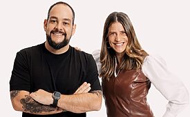 Aldo e Carol trabalharam juntos por cerca de seis anos na Africa Creative e agora se reencontram na Lola\TBWA