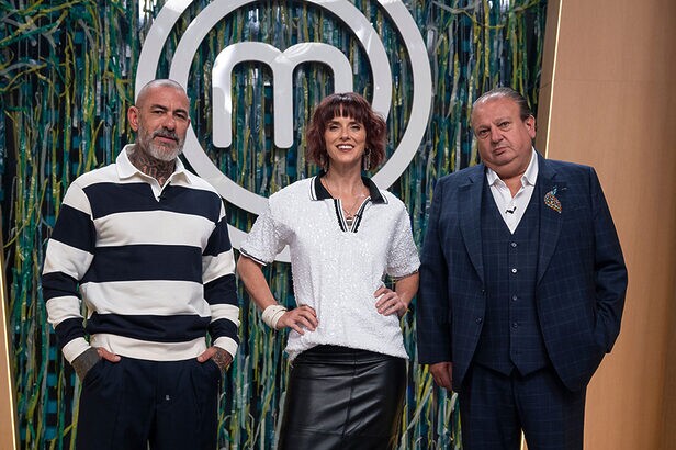 Henrique Fogaça, Helena Rizzo e Érick Jacquin (Crédito: Divulgação/Renato Pizzutto/Band)