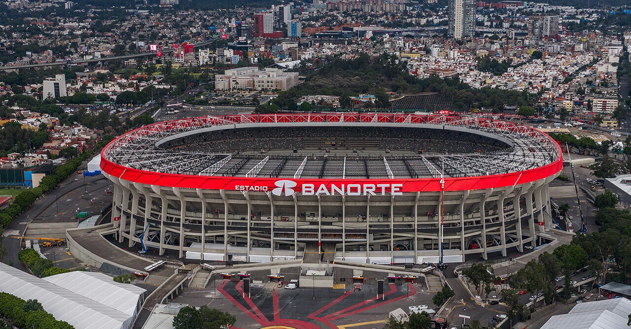Estádio Azteca, palco da Copa do Mundo