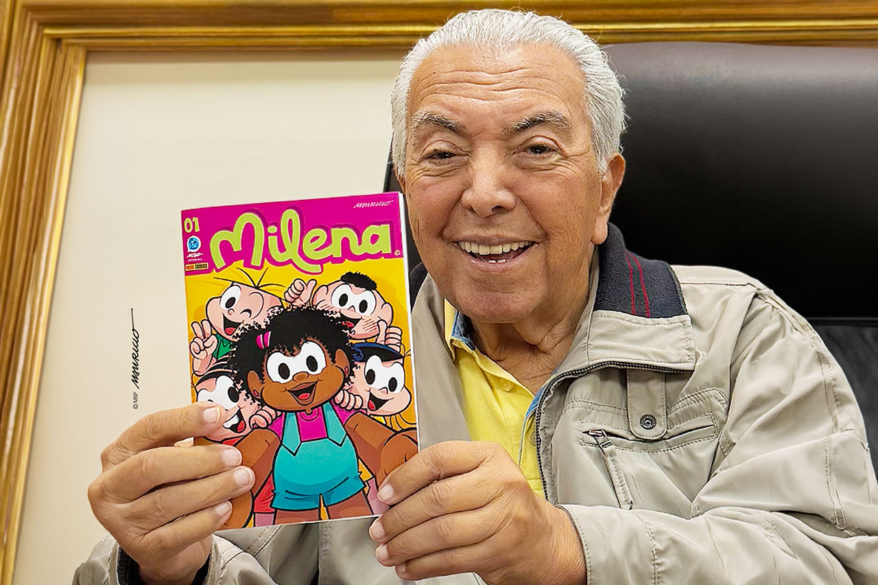 Mauricio de Sousa apresenta primeiro gibi em 37 anos (Crédito: MSP Estúdios)