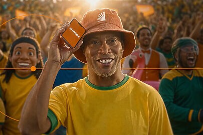 Inter usa Ronaldinho Gaúcho para expandir conta global