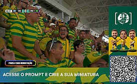 Partida entre Escócia e Brasil contou com inserções comerciais na CazéTV durante a Pausa para Hidratação (Reprodução / CazéTV)