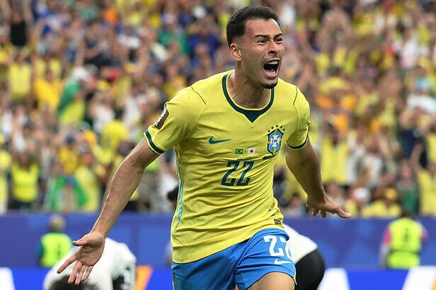 Gol de Martinelli garantiu a classificação do Brasil na Copa (Crédito: Reprodução/Instagram/Rafael Ribeiro/CBF)