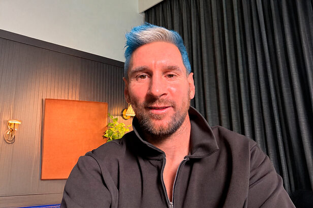 Leo Messi em campanha da OpenAI com o ChatGPT Imagens (Créditos: Divulgação)