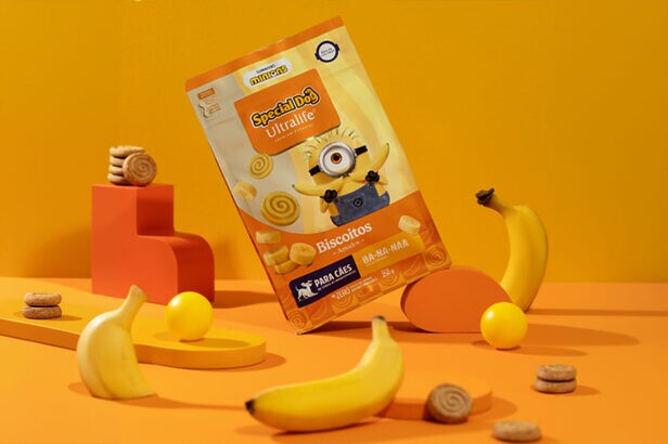Special Dog Ultralife lança biscoitos para cães em edição limitada inspirada nos Minions (Crédito: Divulgação/Special Dog Company)