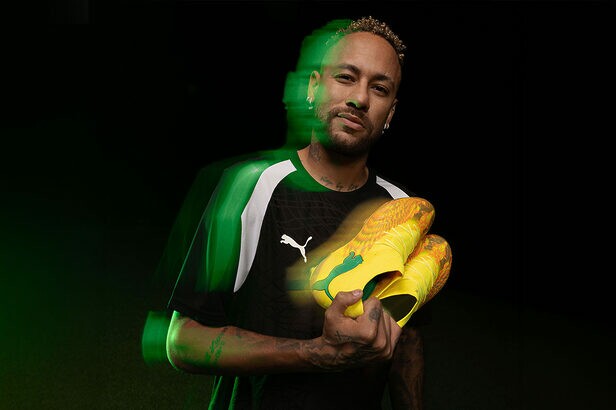 Puma e KidSuper criam chuteira exclusiva para Neymar na Copa (Créditos: Divulgação)