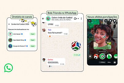 WhatsApp apresenta recursos para acompanhar a Copa do Mundo