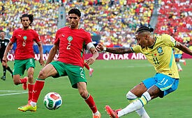 CazéTV, Globo e SBT (com a N Sports) disputaram a atenção do espectador durante a estreia do Brasil na Copa (Crédito: Reprodução / Fifa)