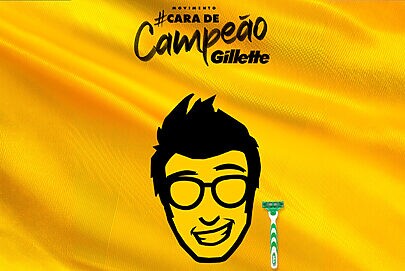 Zé Delivery fica sem barba em ação da Gillette