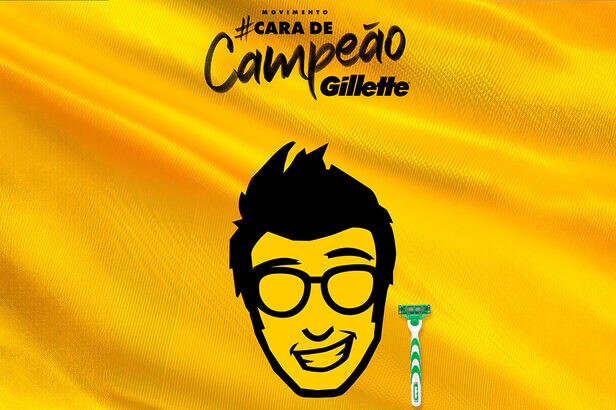 Zé Delivery muda visual e aparece sem barba em ação com a Gillette (Créditos: Divulgação)