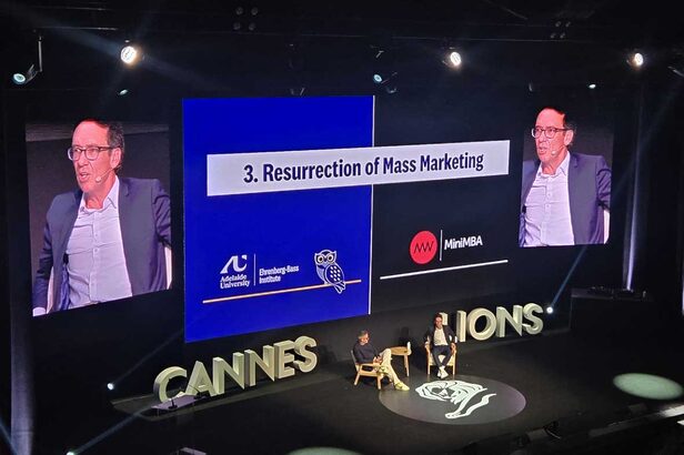Mark Ritson e Byron Sharp, no Cannes Lions 2026