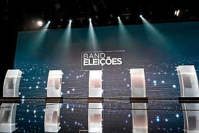 Jovem Pan transmite debate da Band para presidência