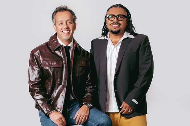 Flávio Santos e Ricardo Silvestre explicam lançamento da Era (Crédito: Jordan Vilas)