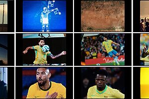 Campanha realizada pela Nike com João Gomes para incentivar um futebol leve (Crédito: Divulgação)