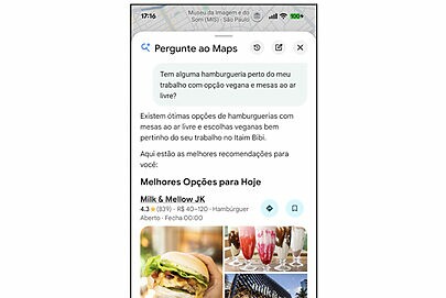 Como o Google quer incrementar o poder dos mapas?