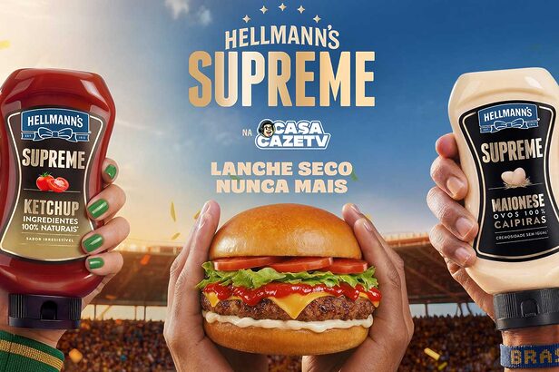 Hellman's ativará linha Supreme em sua primeira ação de futebol (Crédito: Divulgação)
