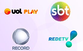 SBT, Record e RedeTV passam a integrar a oferta de canais ao vivo do UOL Play (Créditos: Divulgação)