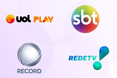 UOL Play amplia grade com SBT, Record e RedeTV