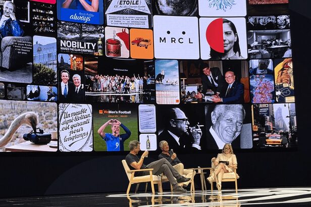 Arthur Sadoun e Maurice Lévy, líderes do Publicis Groupe - Cannes Lions