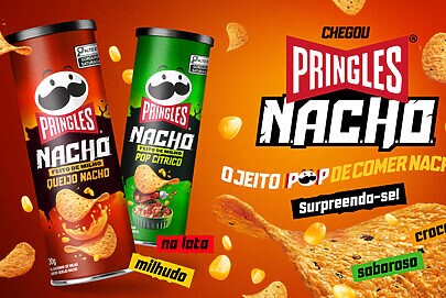 Pringles faz aposta inédita em nachos no Brasil