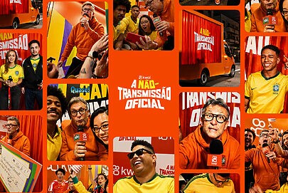 Entre sósias e Craque Neto, Kwai cria sua não-transmissão
