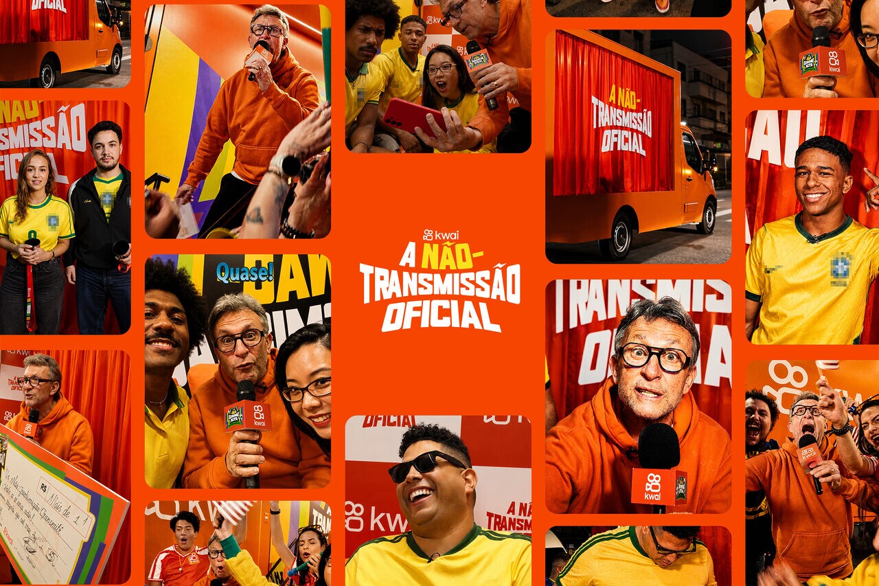 Entre sósias e Craque Neto, Kwai cria sua não-transmissão
