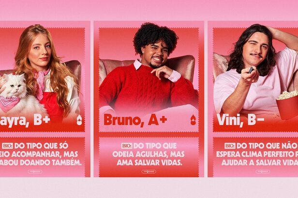 Muitos tipos fazem nosso tipo – Fundação Pró-Sangue