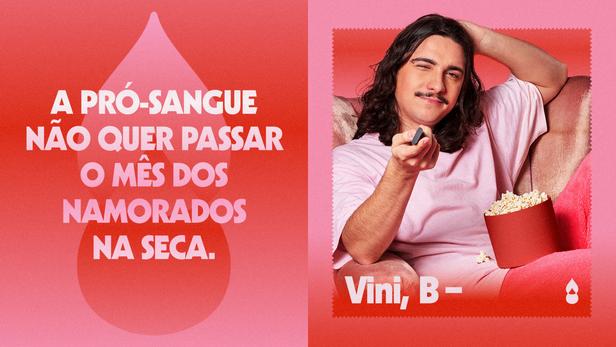 Muitos tipos fazem nosso tipo – Fundação Pró-Sangue