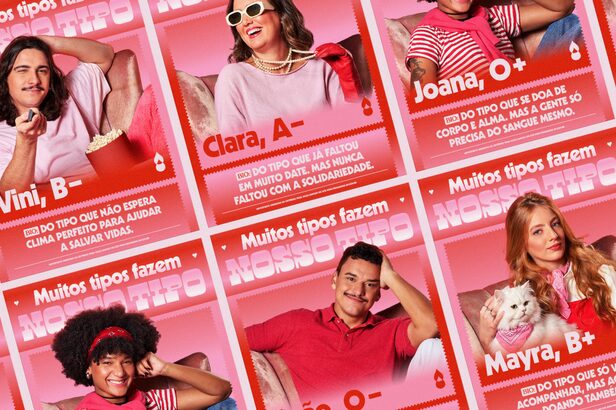 Muitos tipos fazem nosso tipo – Fundação Pró-Sangue