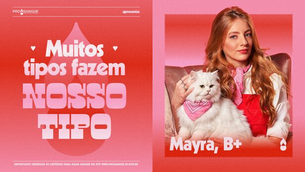 Muitos tipos fazem nosso tipo – Fundação Pró-Sangue