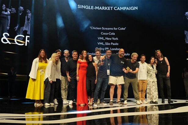 VML conquista Ouro com case para Coca-Cola (Crédito: Celina Filgueiras)