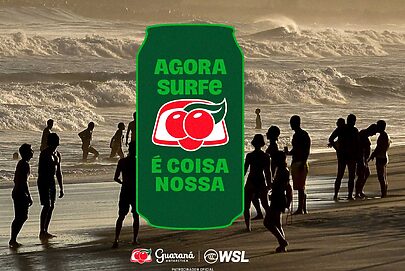 Guaraná Antarctica se torna patrocinadora da WSL
