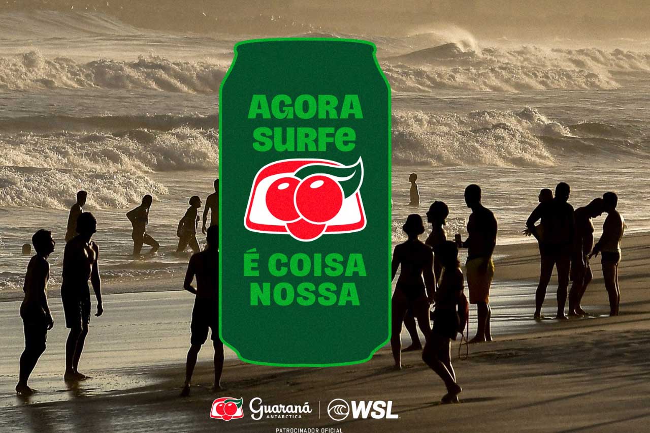 Guaraná Antarctica se torna patrocinadora da WSL
