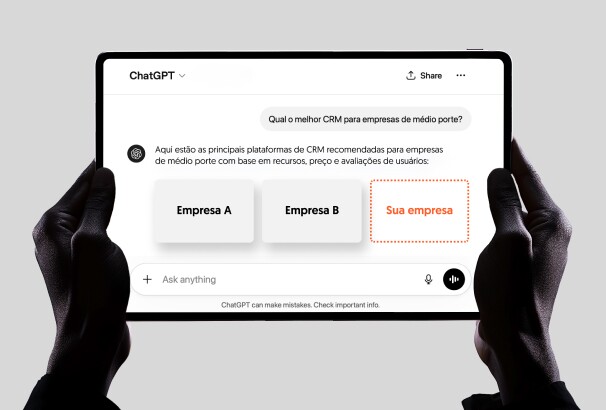 Na era da resposta única, as marcas que a IA não cita não chegam ao cliente.