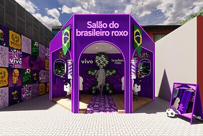 Vivo leva salão temático da Copa para São Paulo