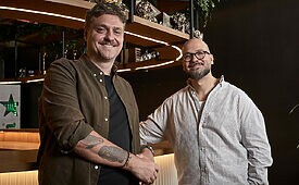 Greg Kickow e Rafael Alves, da LePub