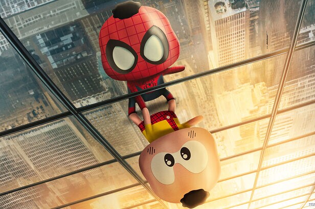 Cascão Homem-Aranha