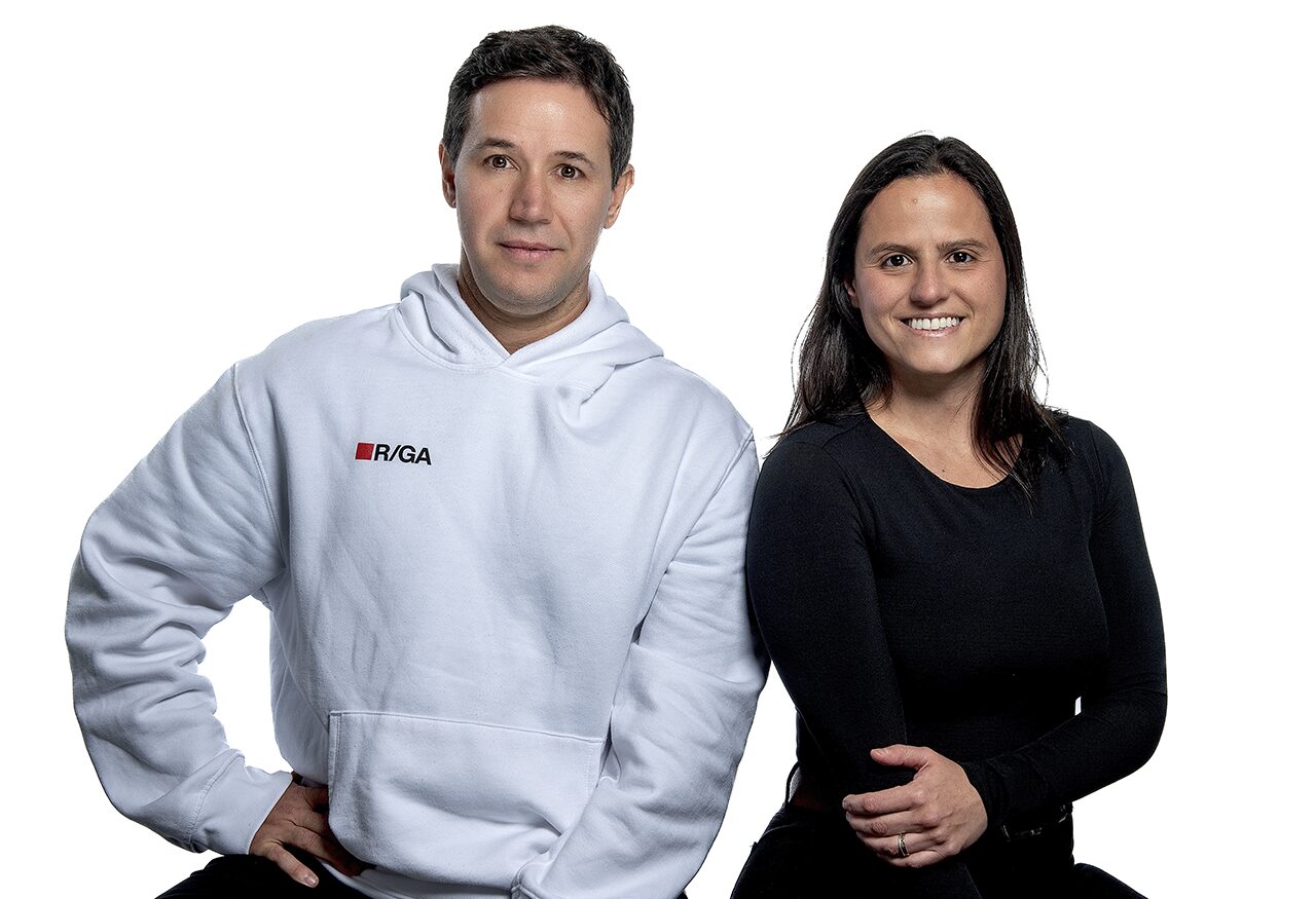 Giacomo Groff, general manager, e Karina Corchs, vice-presidente de estratégia da R/GA