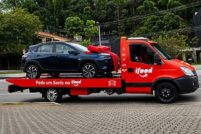 Carro via delivery: iFood entrega Novo Sonic, da Chevrolet