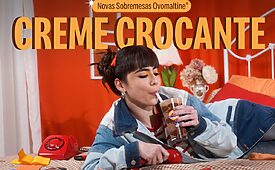 As novas sobremesas geladas com Ovomaltine® Creme Crocante, estarão disponíveis por tempo limitado quiosques do Méqui de todo o Brasil (Crédito: Divulgação)