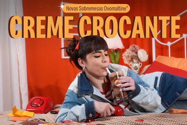 As novas sobremesas geladas com Ovomaltine® Creme Crocante, estarão disponíveis por tempo limitado quiosques do Méqui de todo o Brasil (Crédito: Divulgação)