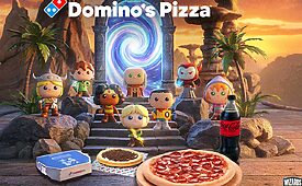 Domino's estreia plataforma de colecionáveis e apresenta linha inspirada em Caverna do Dragão (Crédito: Divulgação)