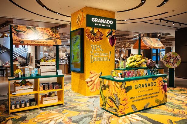 Granado divulga coleção inspirada na Banana em Paris