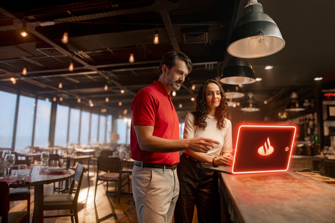 Publicis Brasil cria nova campanha do Santander para pequenas e médias empresas (PMEs) (Créditos: Divulgação)