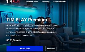 TIM apresenta plataforma de conteúdo com três opções de assinatura (Crédito: Divulgação)