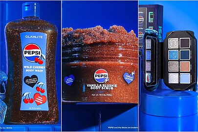 Pepsi transforma refrigerantes em maquiagem e bodycare