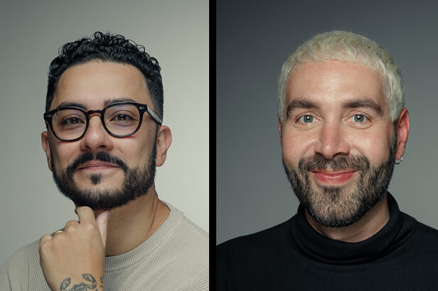 Rafael Ziggy (esquerda) ficará na Droga5 até 14 de agosto, quando Filipe Simi (direta) retoma integralmente o cargo de CCO (Crédito: Divulgação/Fábio Audi)
