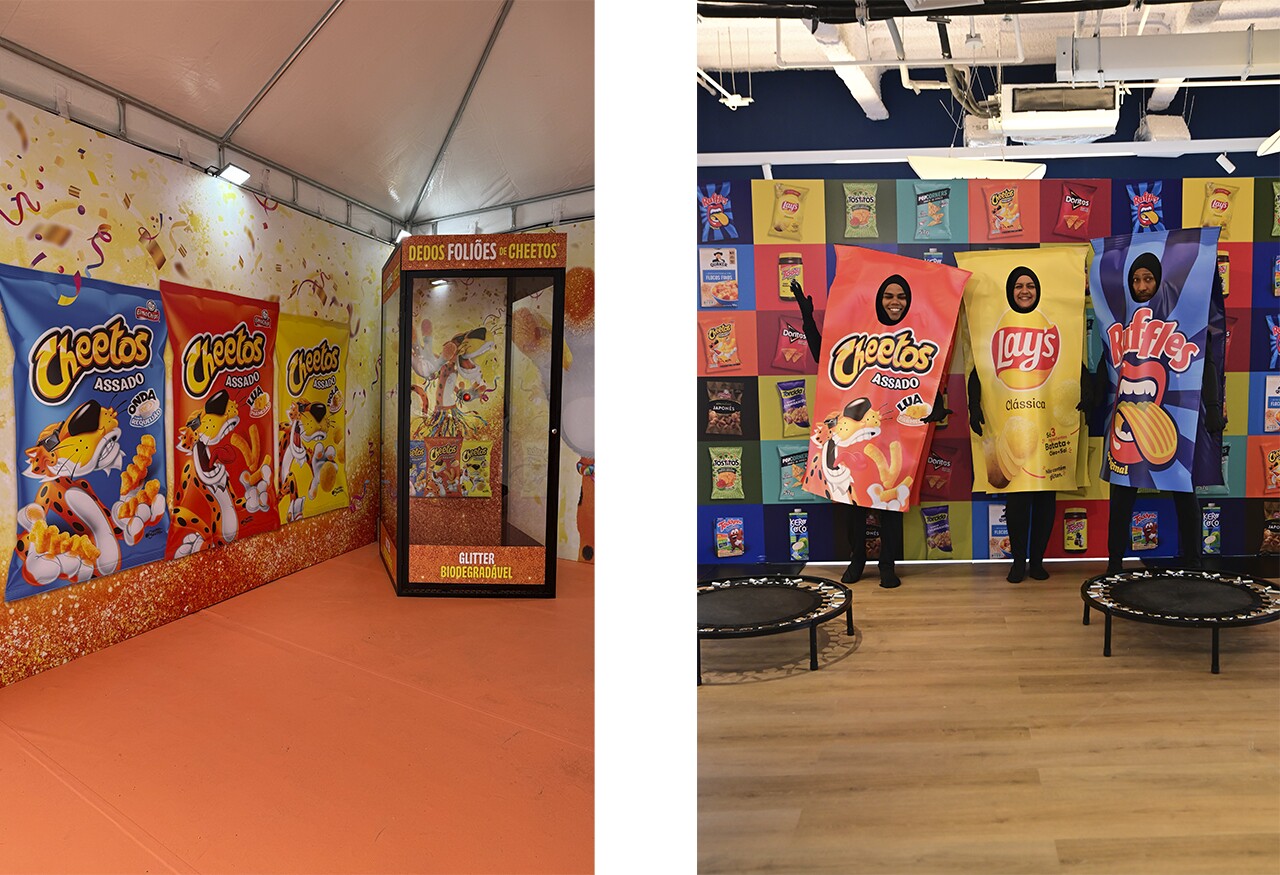 Ativações de retail media desenvolvidas pela Acessooh para marcas da PepsiCo, em projetos que exploram diferentes ocasiões, contextos e ambientes de compra para ampliar a conexão com o consumidor