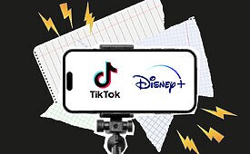 tiktok e disney