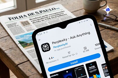 Folha abre processo contra a Perplexity AI